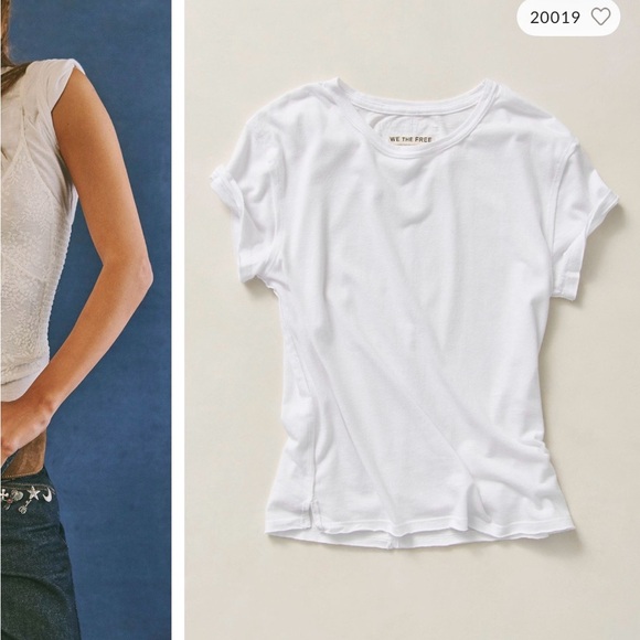 We The Free Tops - We The Free Nova Women's White T-Shirt